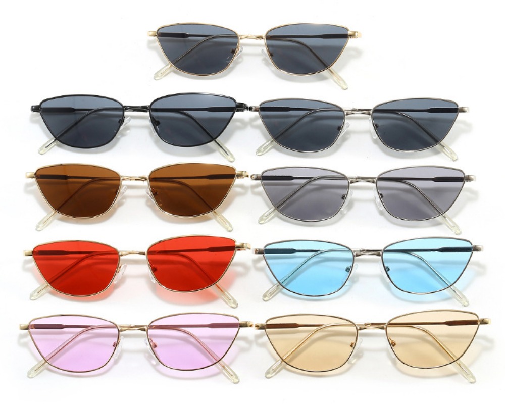 Retro Small Frame Cat Eye Meta - Sunglasses Cat Eye ulasan dan harga