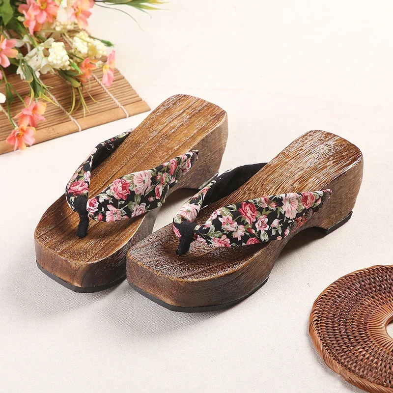 2026 Geta For Women Japanese T - Romper Floral Print ulasan dan harga