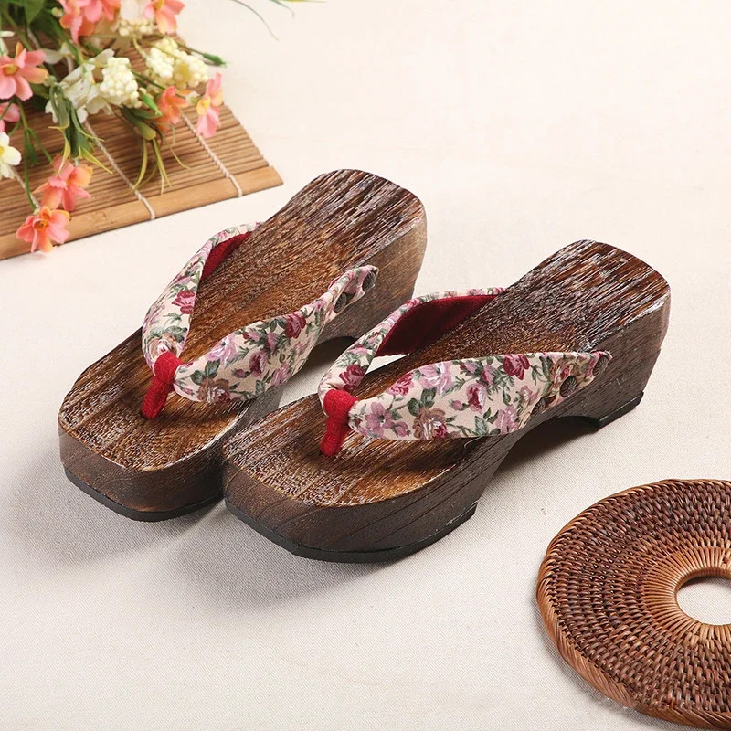 2026 Geta For Women Japanese T - Romper Floral Print ulasan dan harga