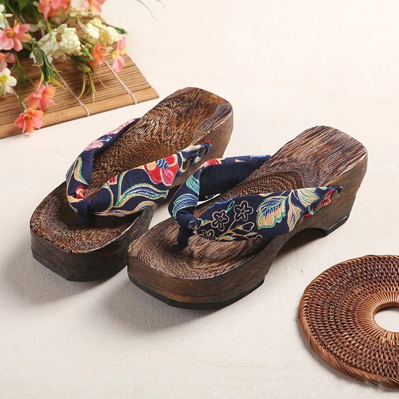 2026 Geta For Women Japanese T - Romper Floral Print ulasan dan harga