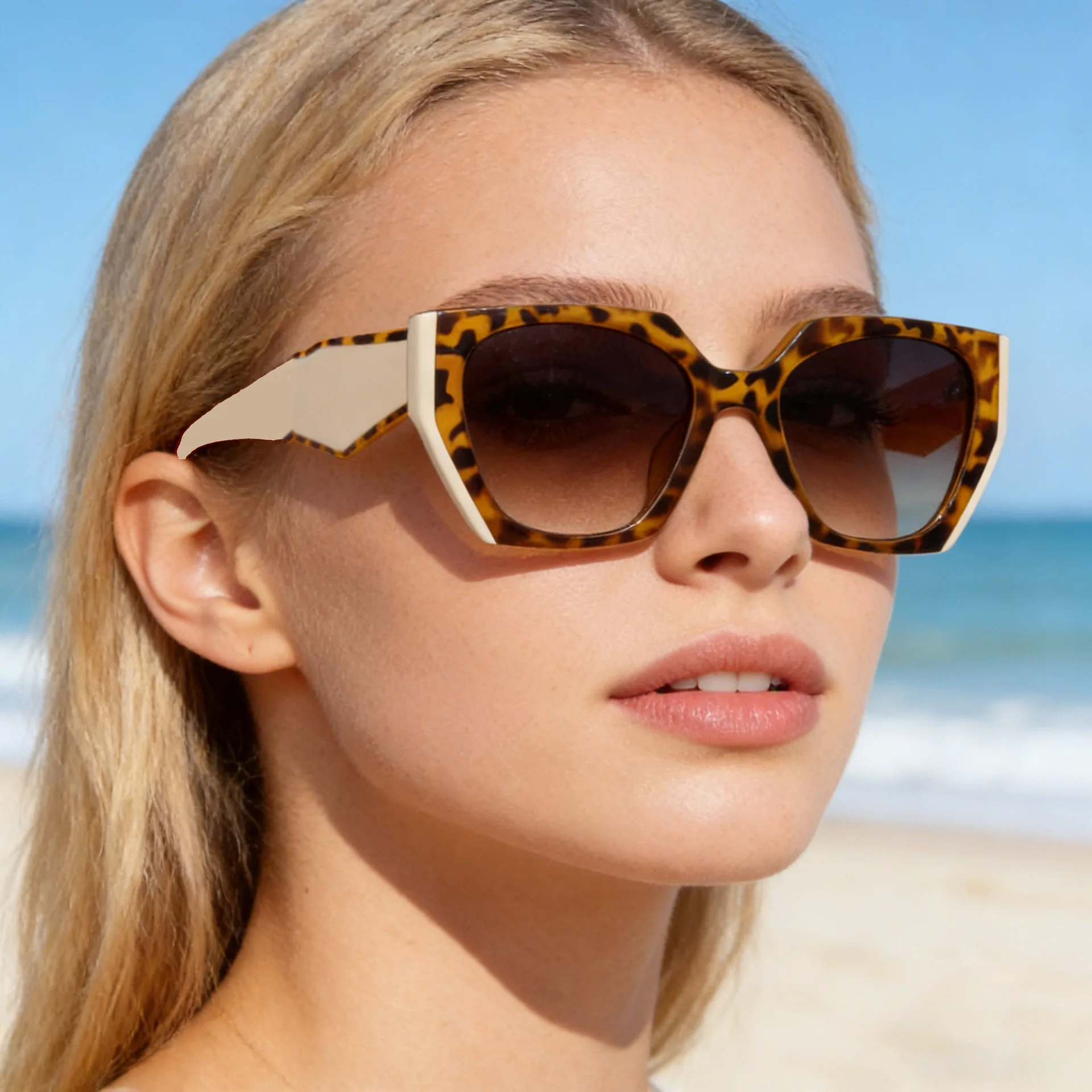 2026 New Full Frame Cat Eye Su - Sunglasses Cat Eye ulasan dan harga
