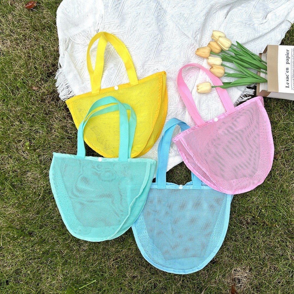 INS Lightweight Solid Color Me - Tote Bag Beach ulasan dan harga