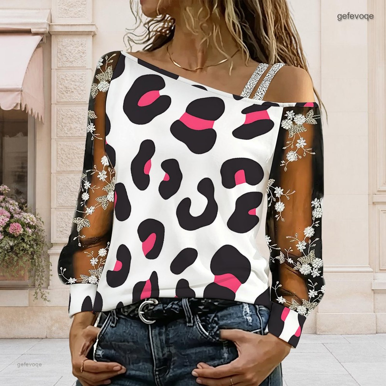 Women Off Shoulder Blouse Asym - Blouse Off Shoulder ulasan dan harga