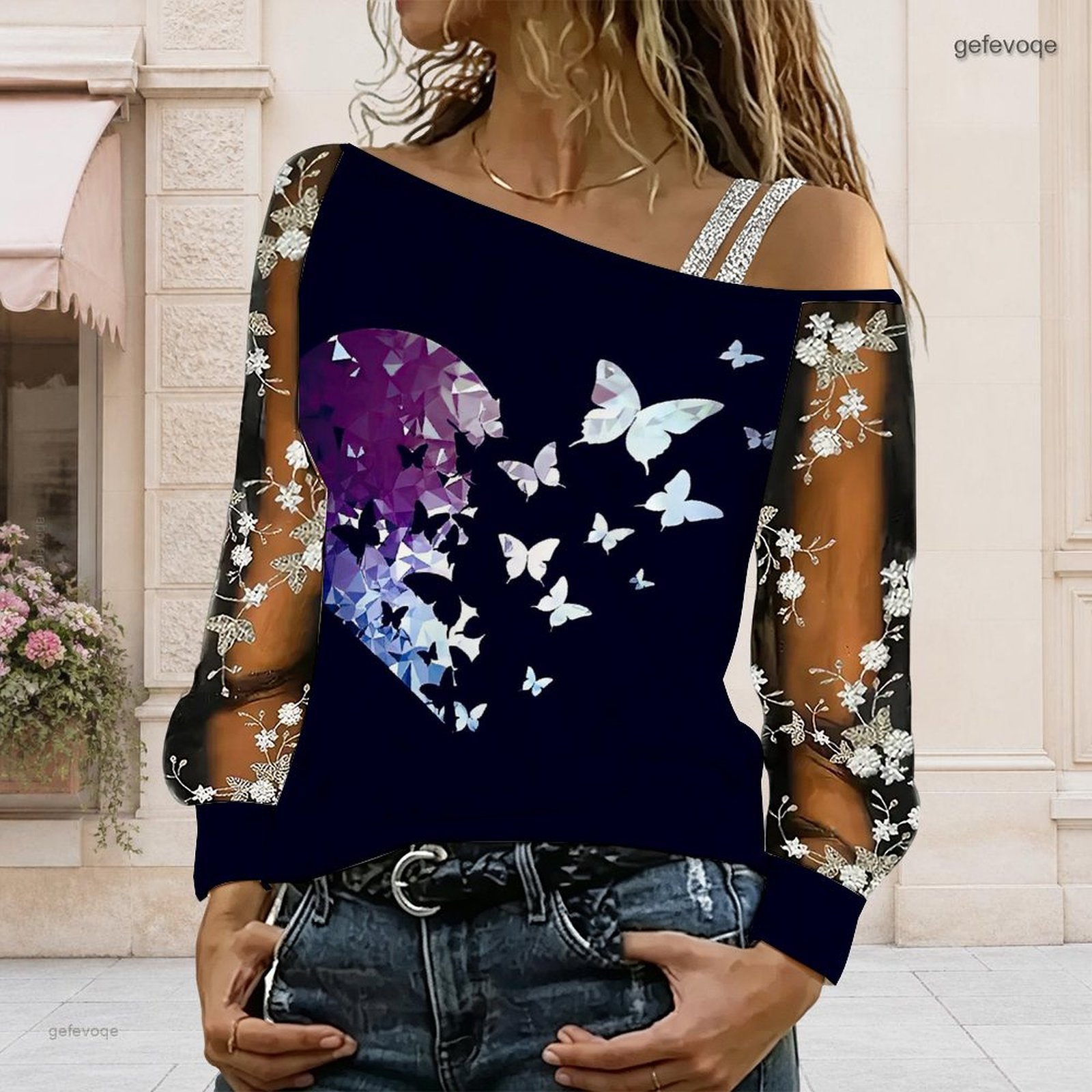 Women Off Shoulder Blouse Asym - Blouse Off Shoulder ulasan dan harga