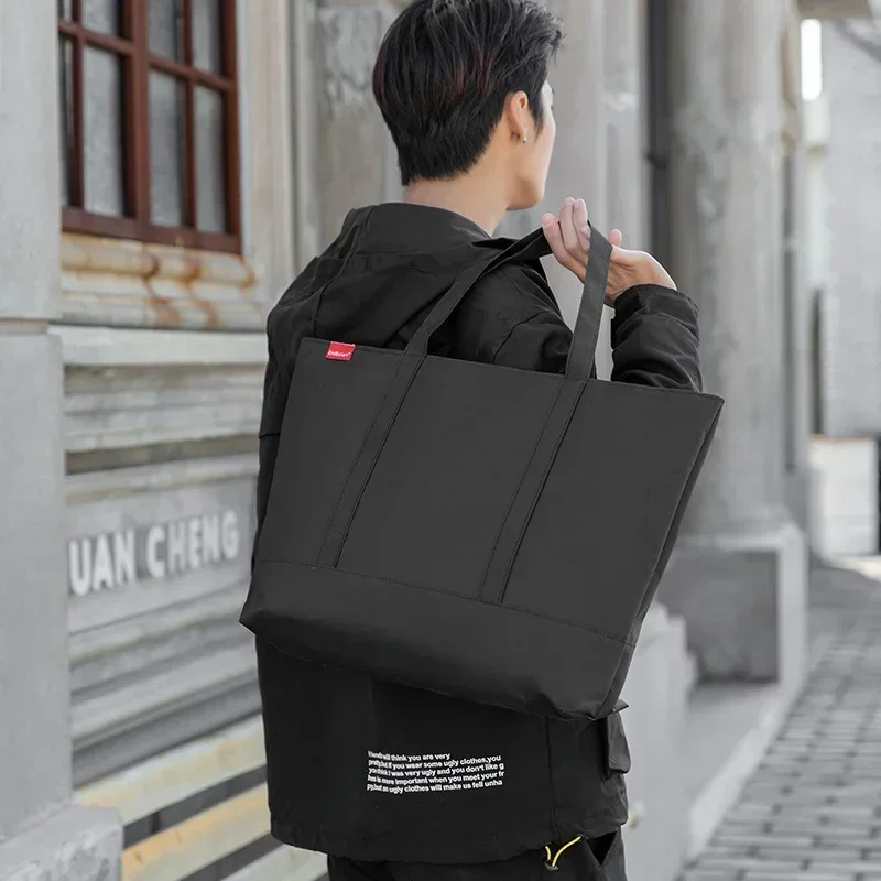 Japanese Style Men's Hanbags C - Tote Bag Beach ulasan dan harga
