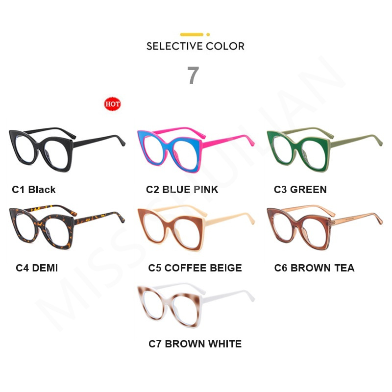 New Fashionable Women Eyeglass - Sunglasses Cat Eye ulasan dan harga
