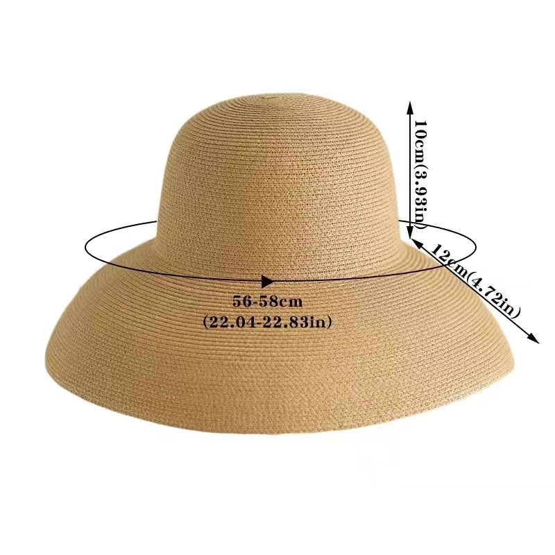 Floppy Wide Brim Summer Beach  - Hat Floppy Wide ulasan dan harga