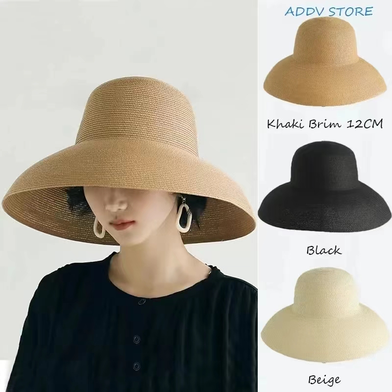 Floppy Wide Brim Summer Beach  - Hat Floppy Wide ulasan dan harga
